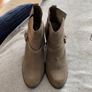 Size 9.5 Ivanka Trump heeled short boots